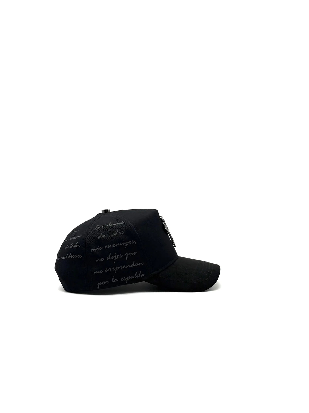 CAPS FANS "CHROME CROSS BLACK"