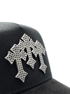 BARBAS HATS  "CHROME BLACKOUT"