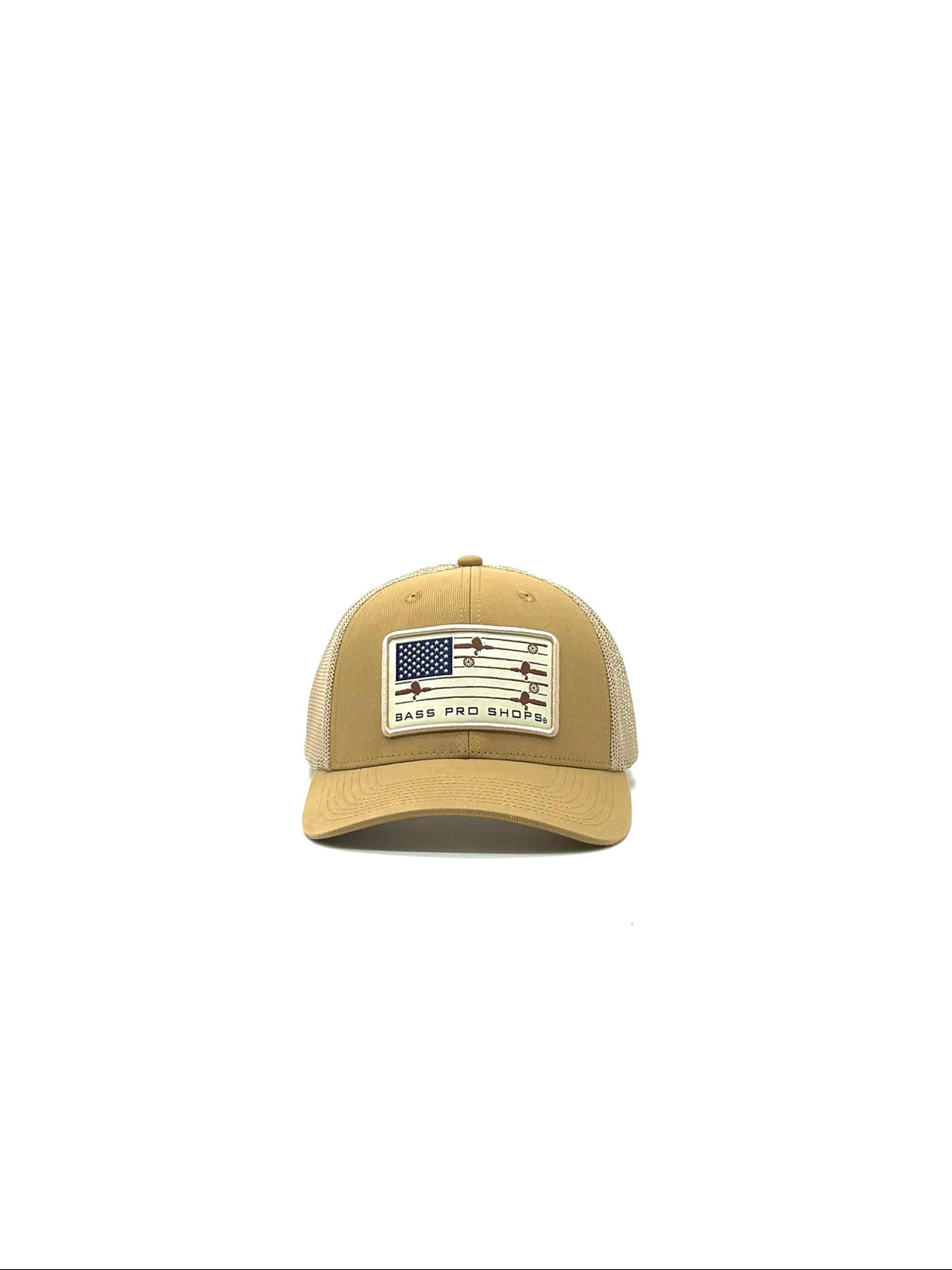 BASS PRO SHOPS  "FISHING ROD FLAG KHAKI"