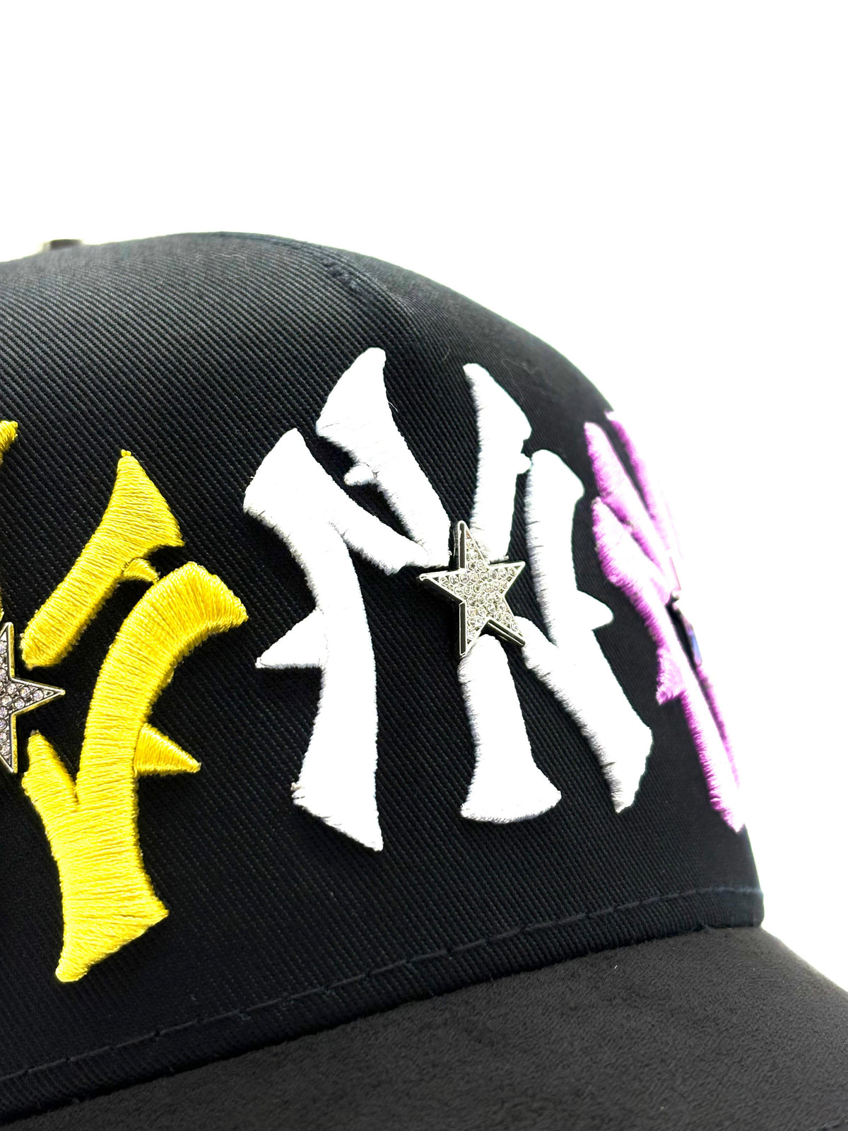 STAR HATS CLUB  "NY BLACK RAINBOW ALL AROUND"