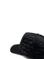 CAPS FANS "CHROME CROSS BLACK"