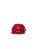 NEW ERA "LOS ANGELES ANGELS MLB BASIC RED 9FIFTY SNAPBACK"