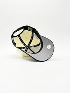 NEW ERA LOS ANGELES DODGERS UPSIDE DOWN CHROME / BLACK TWO TONE EDITION 9FORTY A-FRAME SNAPBACK
