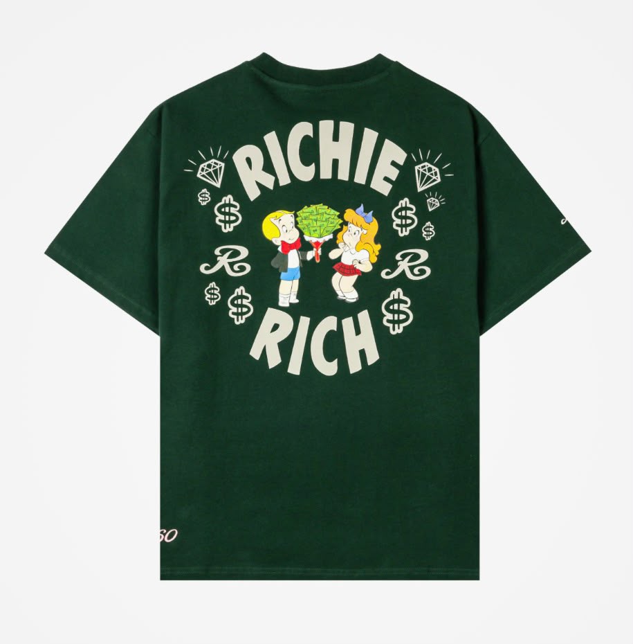PLAYERA RICHIE RICH "MICRO GRAPHIC"