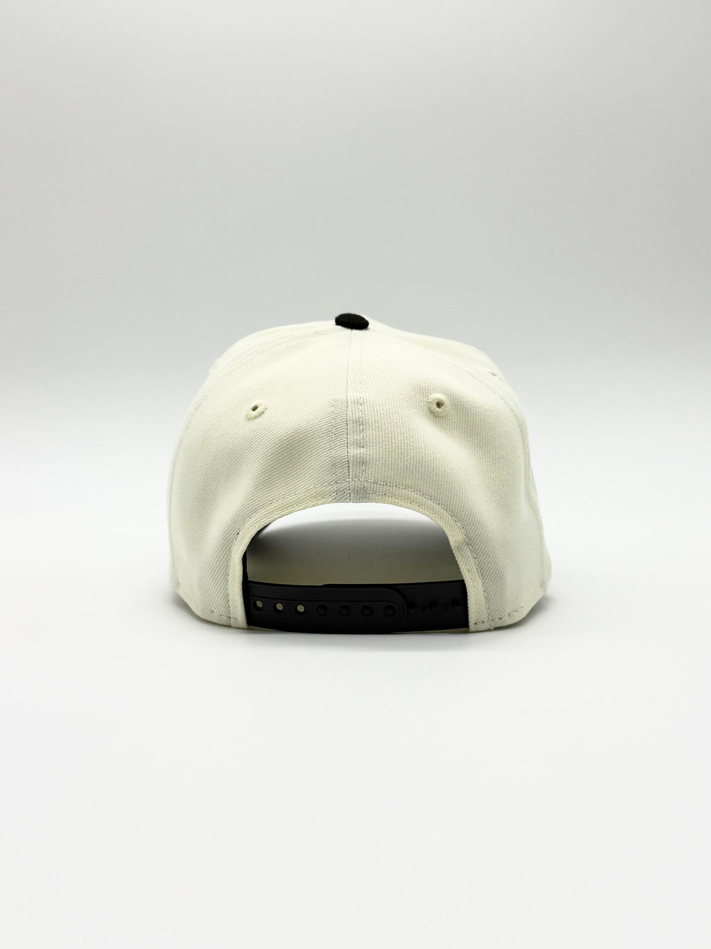 NEW ERA LOS ANGELES DODGERS UPSIDE DOWN CHROME / BLACK TWO TONE EDITION 9FORTY A-FRAME SNAPBACK