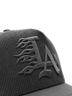 GALLO FINO  "LA FLAMES TOTAL BLACK"