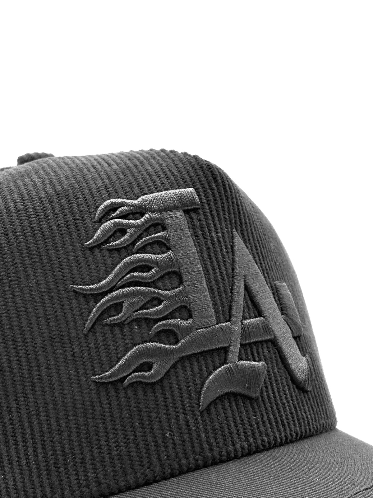 GALLO FINO  "LA FLAMES TOTAL BLACK"