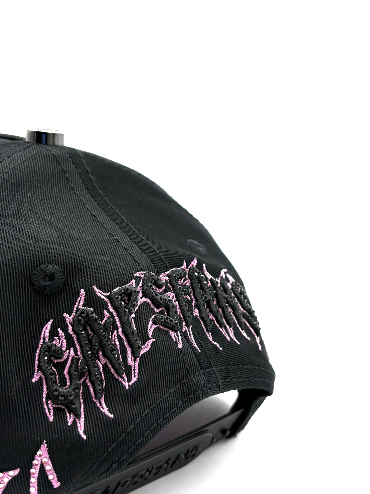 CAPS FANS  "NY FIRE BLACK/PINK"