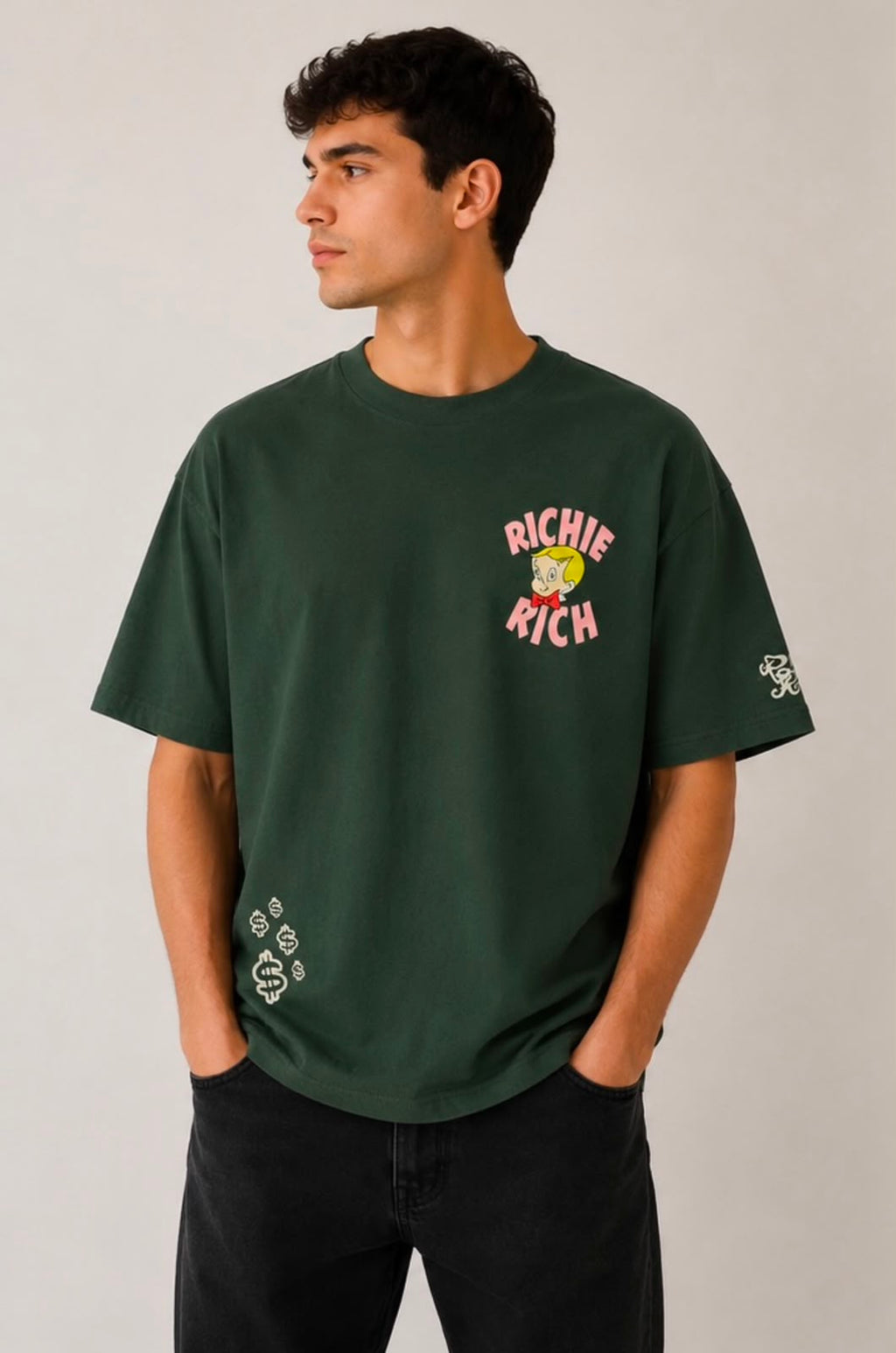 PLAYERA RICHIE RICH "MICRO GRAPHIC"