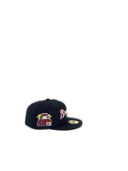 NEW ERA "ATLANTA BRAVES NAVY BLUE RED BOTTOM 59FIFTY"
