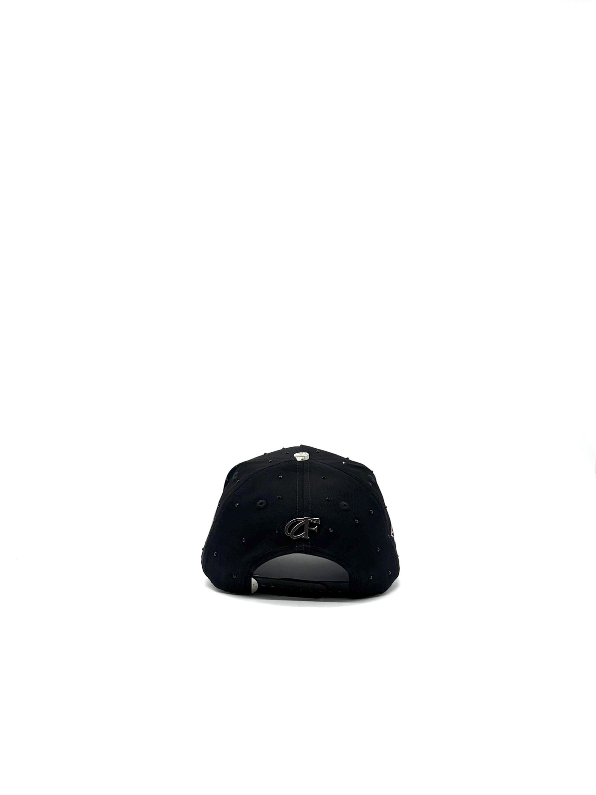 CAPS FANS  "JUNIOR H BLACK/PINK CRYSTALS EDITION"