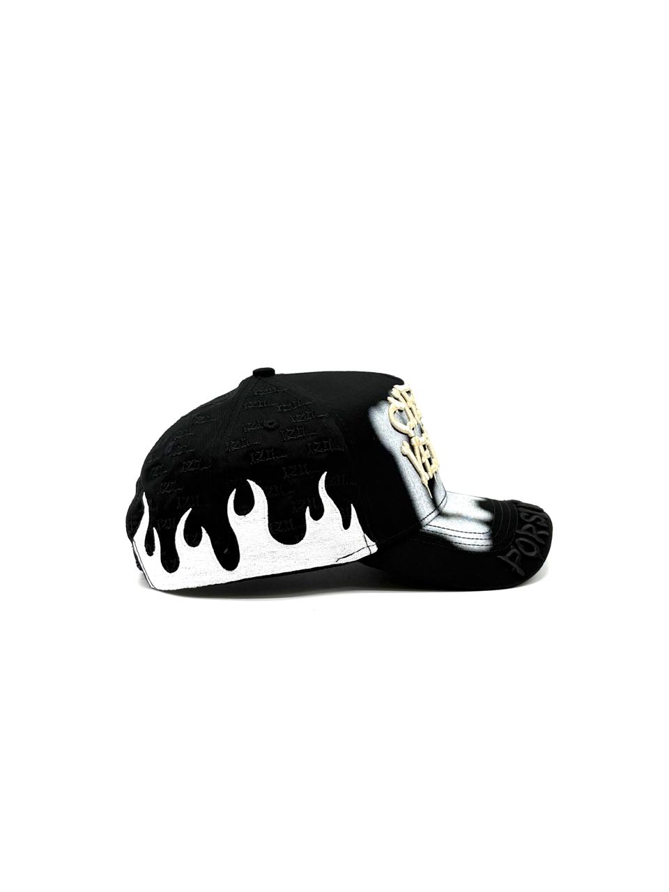 120 HATS  "CIENTO VEINTE WHITE FLAME"