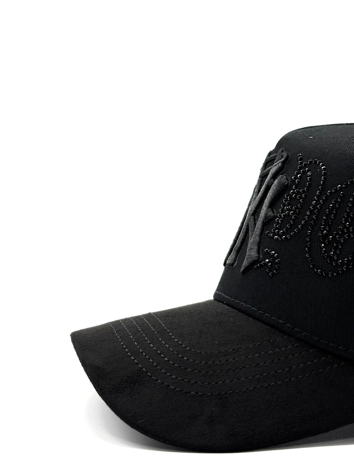 31 HATS  " NY CRYSTALS BLACK "